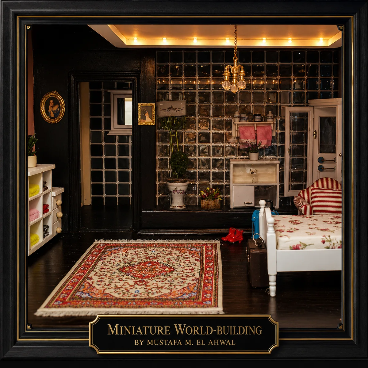 Click to enlarge Miniature house craftsmanship by Mustafa EL Ahwal 6